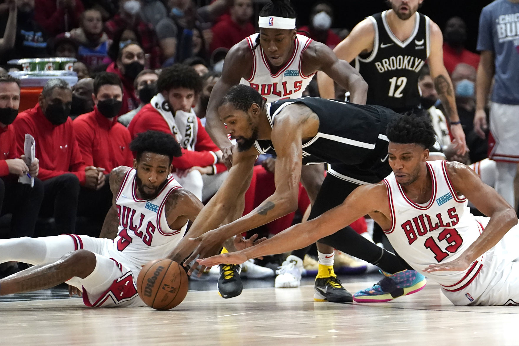 Nets Bulls Basketball